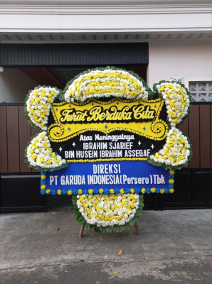 Papan Bunga Duka di Cisalak
