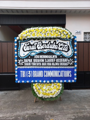 Papan Bunga Duka di Cisalak